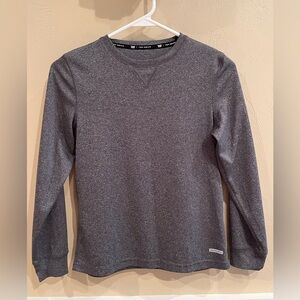 Tek Gear Gray Long Sleeve Kids Tee